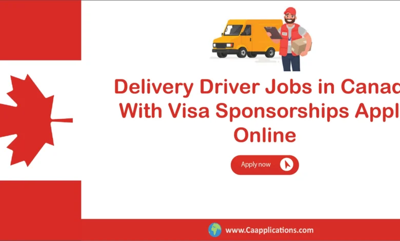 Delivery Driver Jobs in Canada