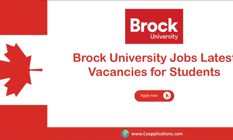 Brock University Jobs