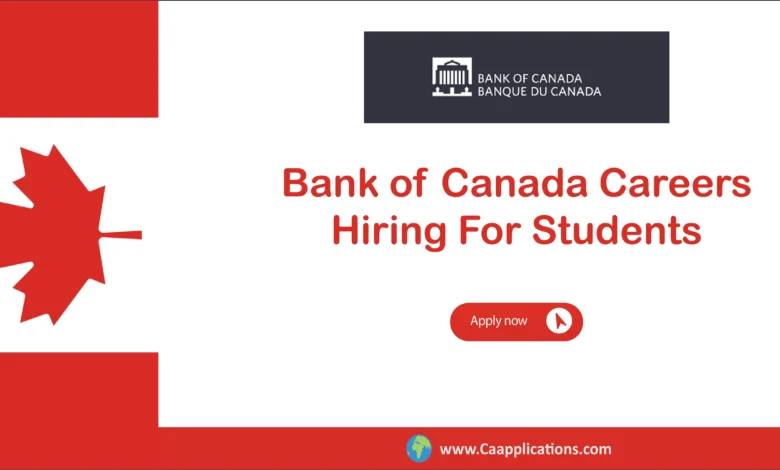 Bank of Canada Careers