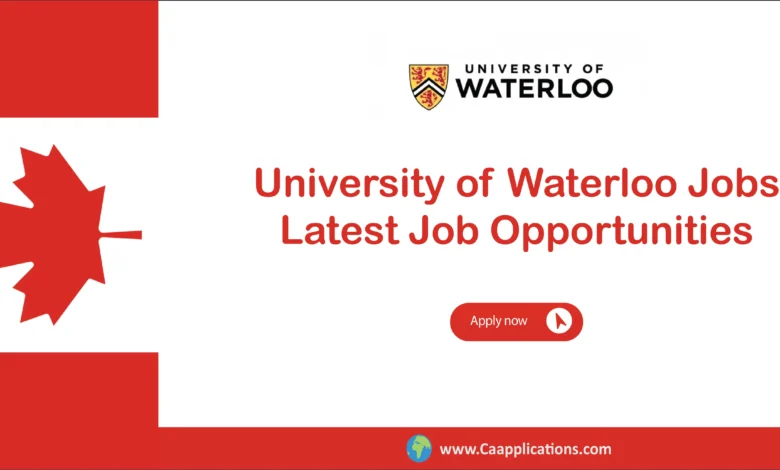 University of Waterloo Jobs